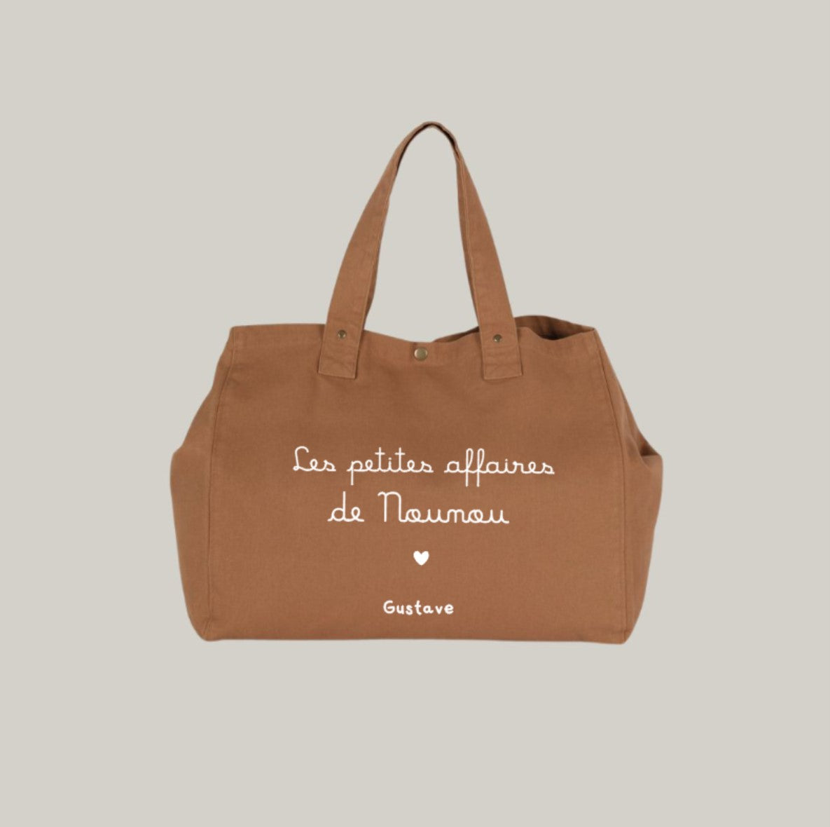 Grand sac en coton Bio - Terracotta