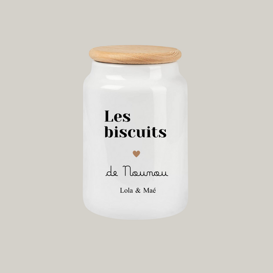 Boite à biscuits - Prénoms