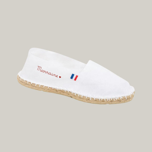 Espadrilles en coton - Blanc